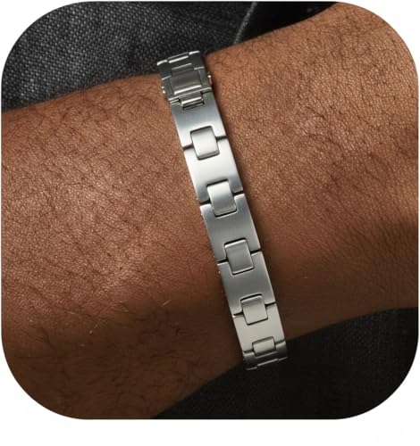 Pulsera de tungsteno para hombre Urban Jewelry 8.3–8.5" miniatura 2