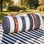 Blue and White Stripes
