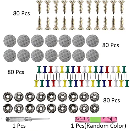SHJOEE 80 Pezzi Vite per Riparazione Tetto Auto