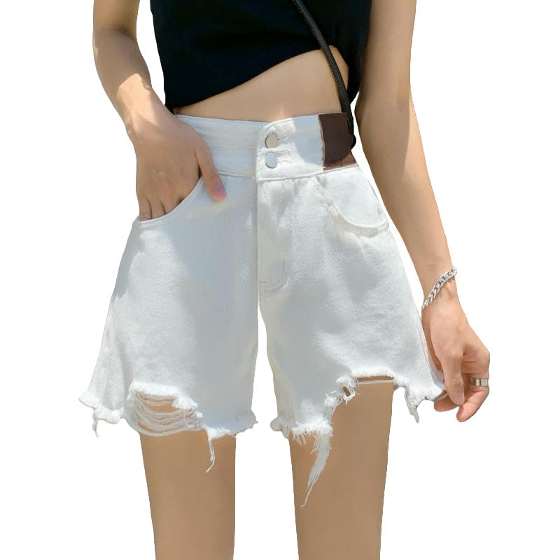 Short en jean déchiré noir pour vos festivals et sorties
