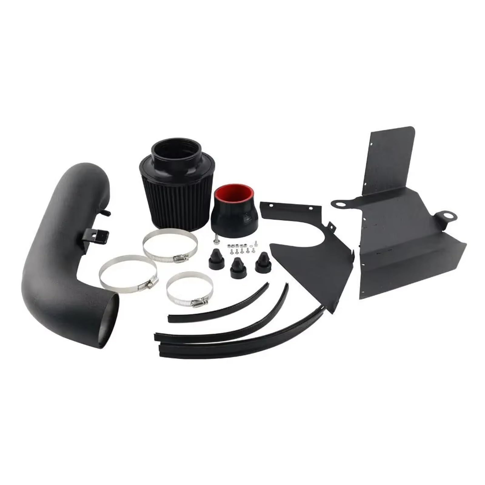 Tubo Flessibile Condotto Per VW Per Golf Per GTI MK7 Per Passat 2.0T EA888 Auto Da Corsa Nero Scudo Termico Aspirazione Aria Fredda
