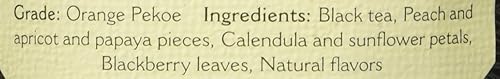 Miniatura 7 de Metropolitan Tea Discovery - Paquete de té suelto, color negro con sabor a albaricoque melocotón, 3.53 onzas