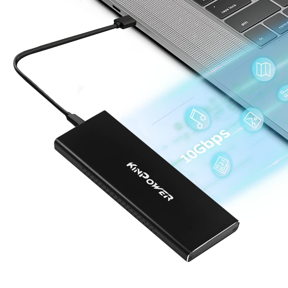 U8 1ToDisque Dur SSD Nvme Externe Type-C vers USB A 3.1 Gen 2 Jusqu’à 5Gbps 1To