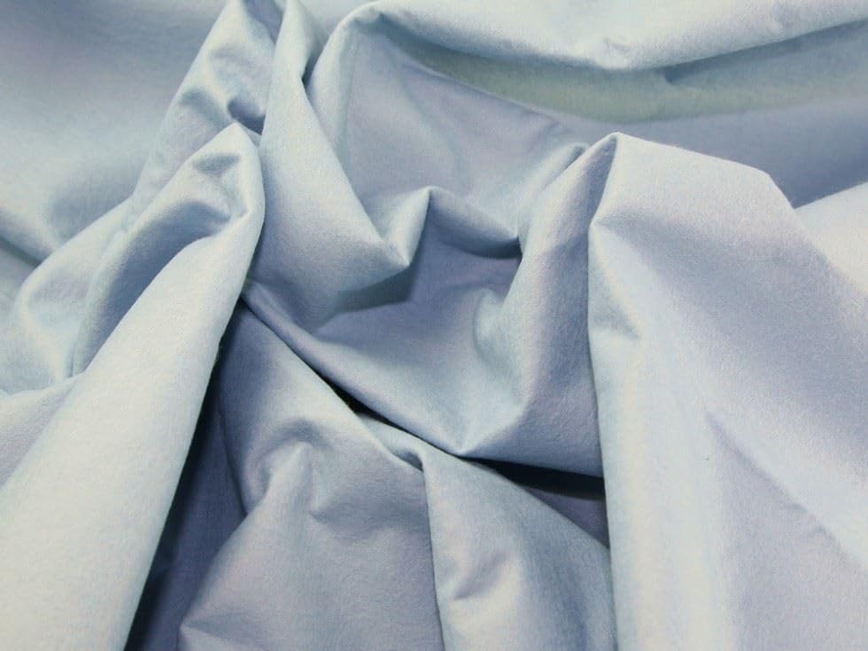 Minerva Crafts Fieltro acrílico (una Cara Adhesiva, 45,7 Tela Azul Claro – por Metro