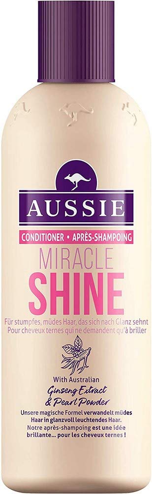 Aussie Miracle Shine Conditioner for Dull, Lifeless Hair, Pack of 1 (1 x 250 ml)