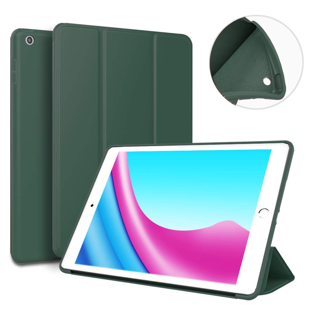 GIOIA BAZAAR Case for iPad Pro 11, PU Leather Trifold Stand Slim Fit Smart Cover with Soft TPU Back Case [Auto Sleep/Wake] for Apple iPad Pro 11" (2020 & 2018)(Olive) (B08Q7RSFV9) Amazon Price History, Amazon Price Tracker