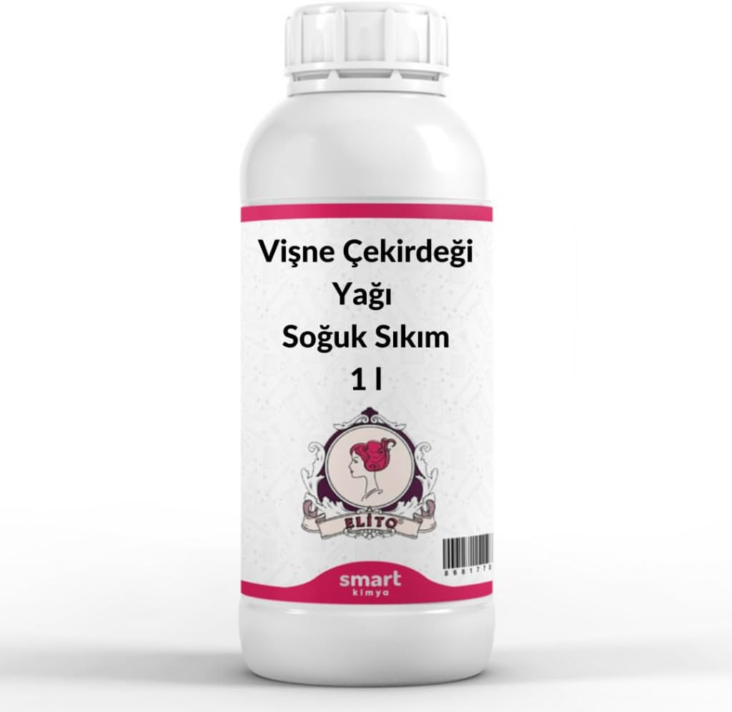 Elito Vişne Çekirdeği Yağı Soğuk Sıkım 1 litre
