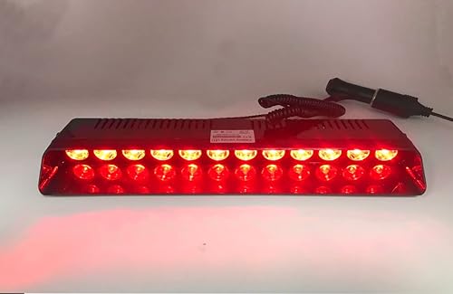 Miniatura 6 de Juego de 12 luces LED Wecade de emergencia de 12 W para camión, luz estroboscópica para parabrisas y luz de aviso