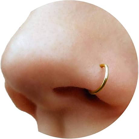 14k Gold Hoop Earrings Fake—Get the Look Without the Piercing