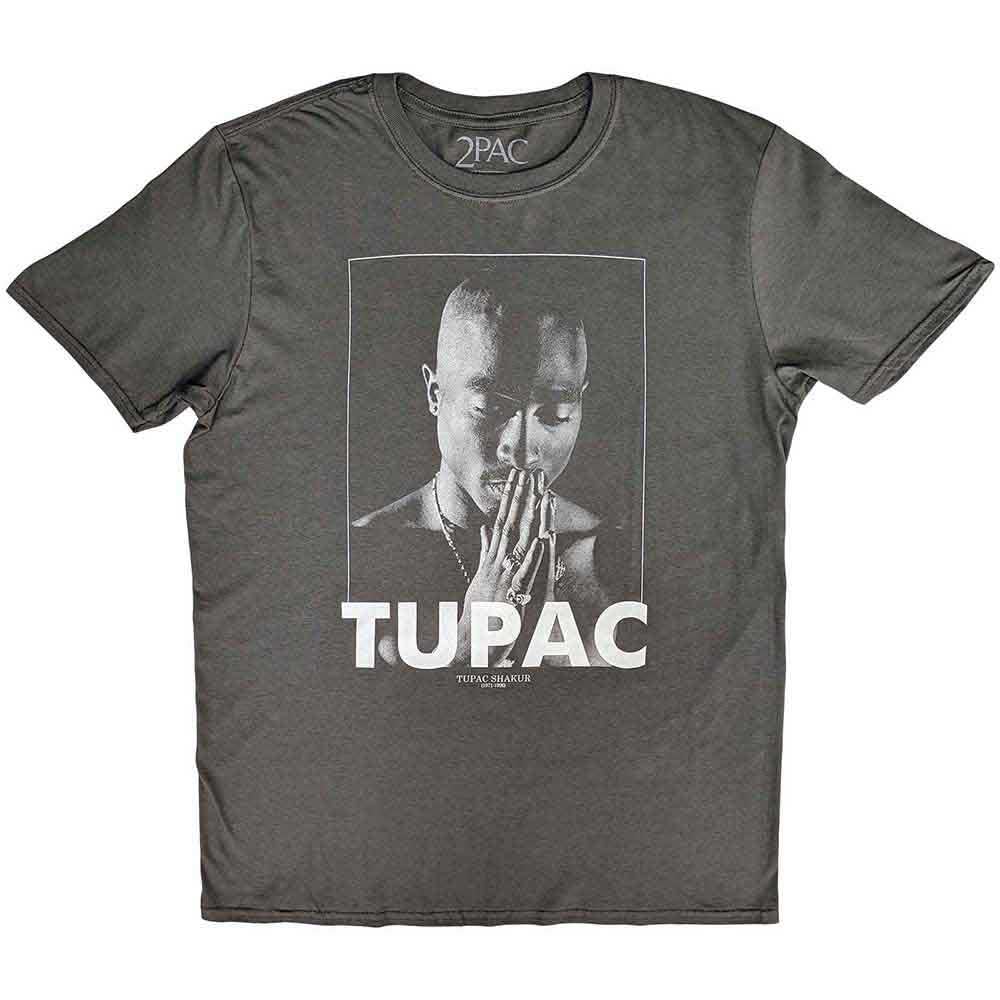 Rock Off Grey Tupac - Praying - T-Shirt - Cotton - Size S - Officially Licensed Merch
