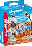 1 indios con 1 Águila Playmobil 70062 Special Plus Indios Jefe