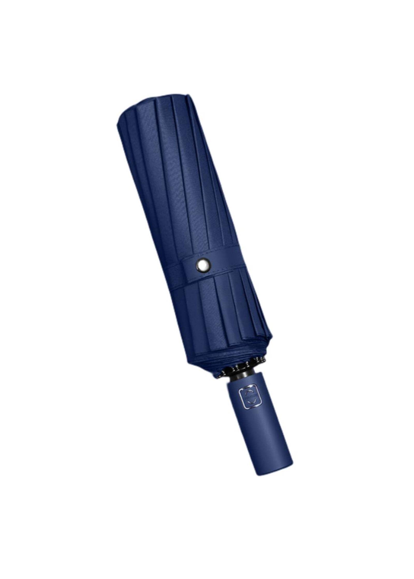 Mini Mubrella - Paraguas grande de 16 varillas, resistente y totalmente automático, paraguas de lluvia para hombres y mujeres, de lujo, negocios, masculino, resistente al viento, plegable, 16