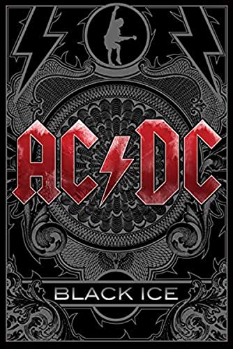 AC/DC (Black Ice) Maxi Poster, Multicolore, 61 x 91,5 cm