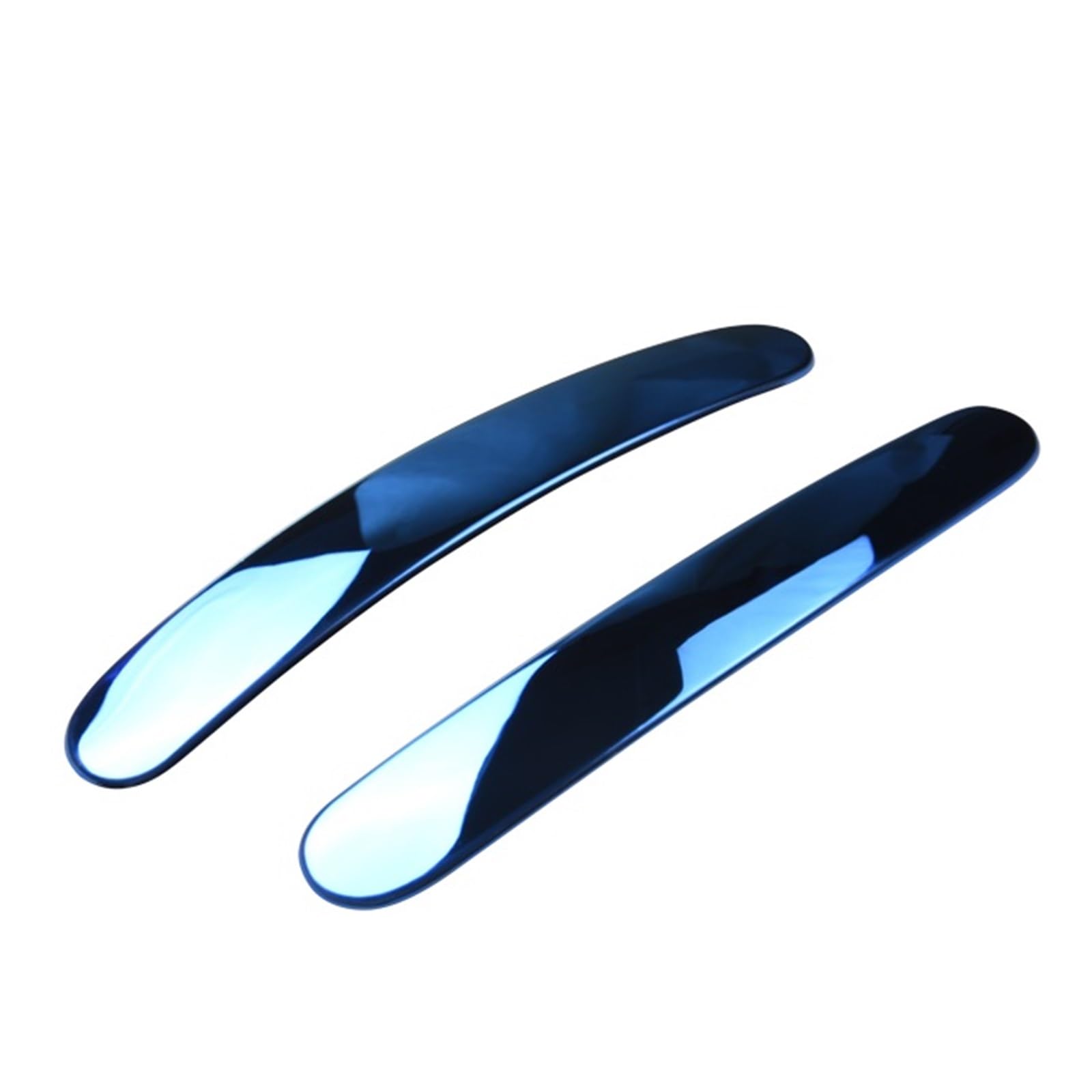 Bqwyedpl Handle Blue Stainless Steel Car Outer Door Handle Stickers Accessories Fit For Smart 453 Fortwo Anti-Scratch Car Door Latch Handle(Handle Blue)