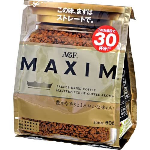 Amazon.co.jp: 味の素AGF マキシム 袋 60g : 食品・飲料・お酒