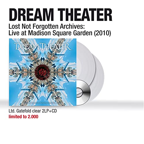 Album Art for Lost Not Forgotten Archives: Live at Madison Square Garden (2010) - Limited Gatefold clear 2LP+CD by Dream Theater