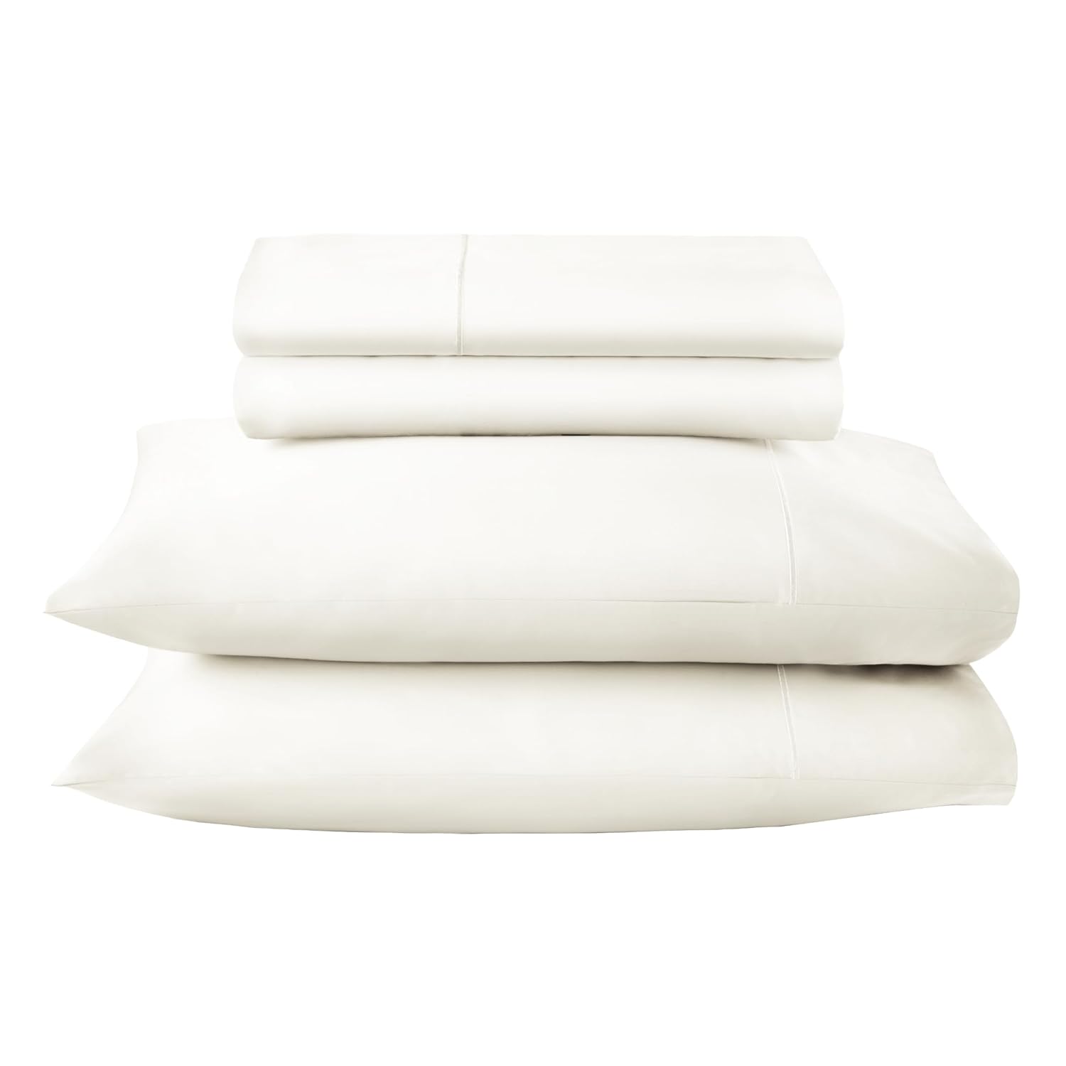 100 Organic Cotton Sheets King Size - GOTS Certified Organic Bed Sheets with Deep Pocket 500 Thread Count