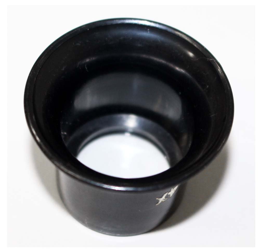 MAXIMIZE Black Jeweler's Loupe - 5X Magnification With 1 Inch Glass Lens For Gemstone & Jewelry Inspection