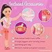 Glitter Girls – 14-inch Doll Clothes & Accessories - Oohs & Aahs from The Crowd Gymnastics-Outfit–Pink Leotard, Gym Bag, Gold Medal – Toys for Kids Ages 3 & Up Brown | GG50100Z 14 inches
