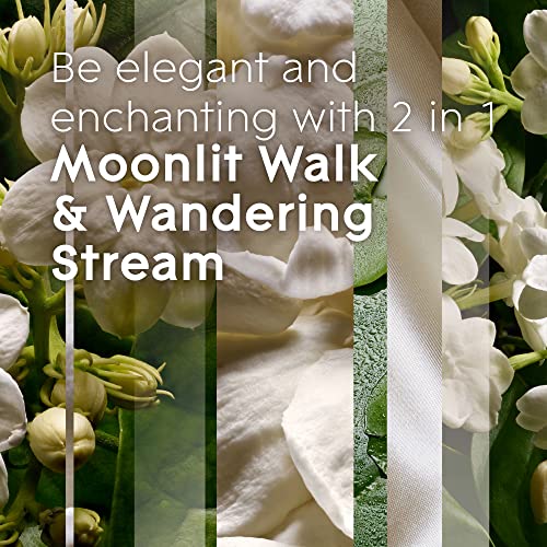 Glade Candle Jar, Air Freshener, 2in1, Moonlit Walk & Wandering Stream, 3.4 Oz - image 3