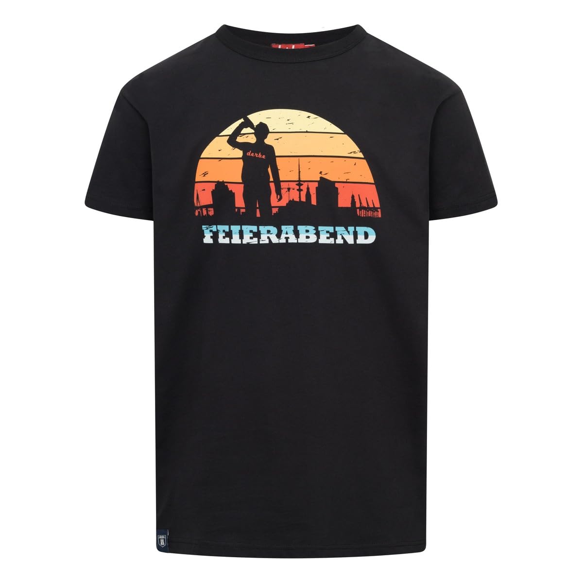 derbe Feierabend Baumwoll T-Shirt