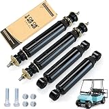 10L0L Golf Cart Shock Absorbers Kit for Club Car DS Electric 1981-up and Gas 1997-up, Front Rear Shocks Replace OEM 1014235 1015813 1010991 1012183 1014236 1013164