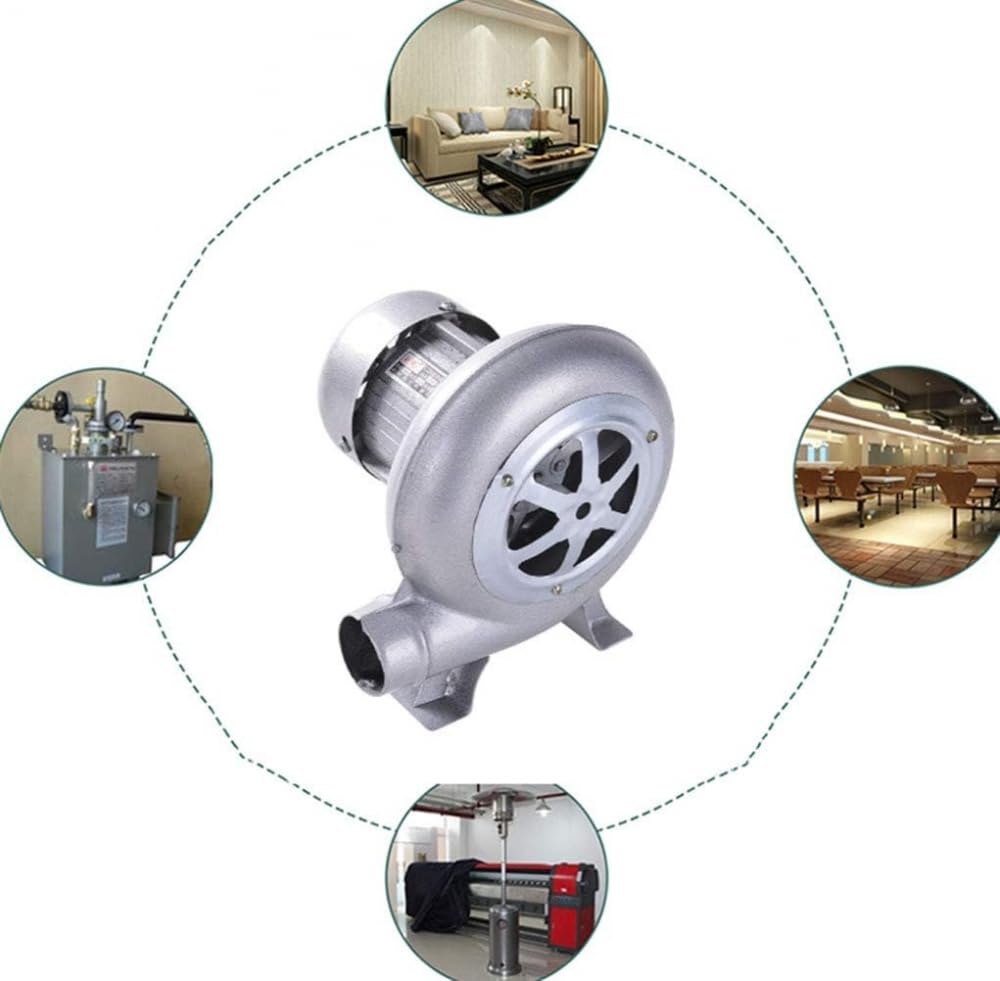Ventilatore elettrico per camino, ventilatore di controllo della velocità domestico-80W