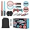 AOLO 20 in 1 Switch 2 Sports Accessories Bundle with Storage Bag for Switch OLED, More Than 12+ Switch Sports Games Experience, Family Accessories Kit with Golf Clubs,Tennis Rackets,Sword Grips