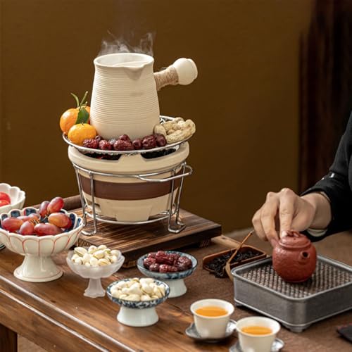 Poêle de table en argile pour barbecue de balcon et cérémonie du thé