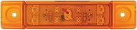 Vista 2 de GG Grand General 75170 Luz sellada ámbar/ámbar (6" rectángulo 8 LED, alto/bajo 3 cables)