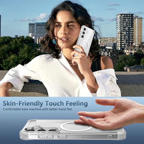 Funda anticaídas Samsung Galaxy S24 FE con imán y esquinas a prueba de golpes 7