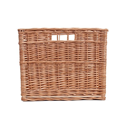Panier de cheminée en osier naturel e-wicker24 grand format solide - 8
