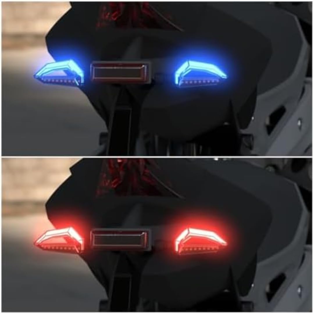 Generic Mini uniwersalne wskaźniki Dla R NINE T Dla Urban G/S Motocyklowe światła sygnalizacyjne Kierownica Akcesoria rowerowe Kierunkowskazy LED Światła dzienne Jasność migacza