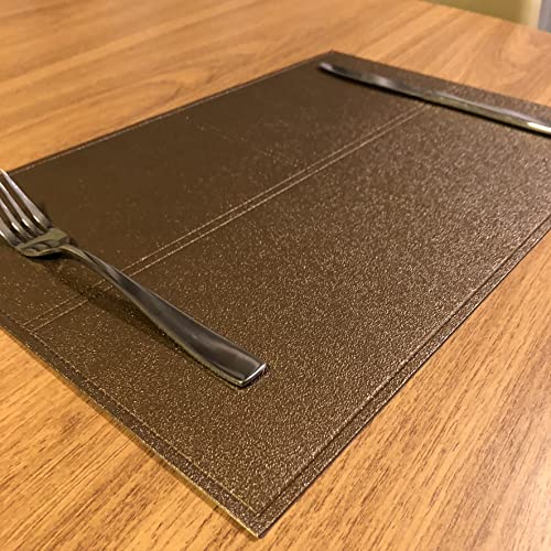 Kit Jogo Americano 6 Pçs - Ofertas (Marrom)