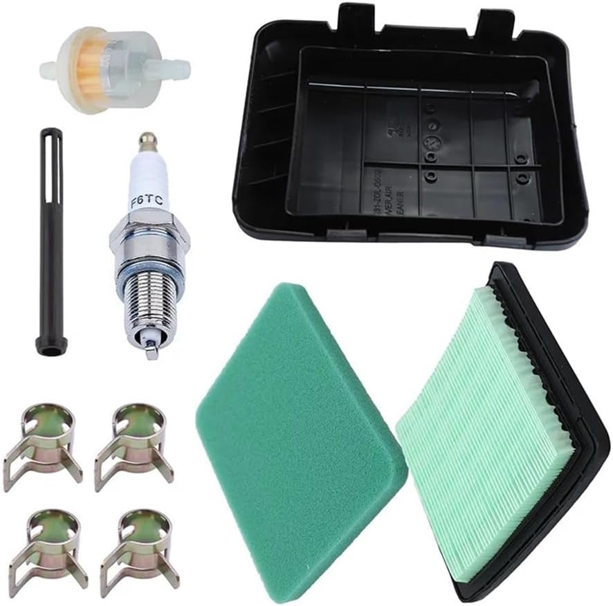 Air Filter Tune Up Kit Fit for Honda GCV190 GC190 GC160 GX100 Engine 17211-ZL8-023