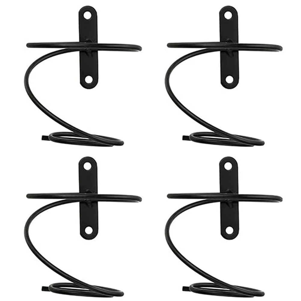 Osmond Wall Mounted Wine Racks,Red Wine Bottle Display Holder Metal Hanging Wine Rack Organizer for Beverages/Liquor Bottles