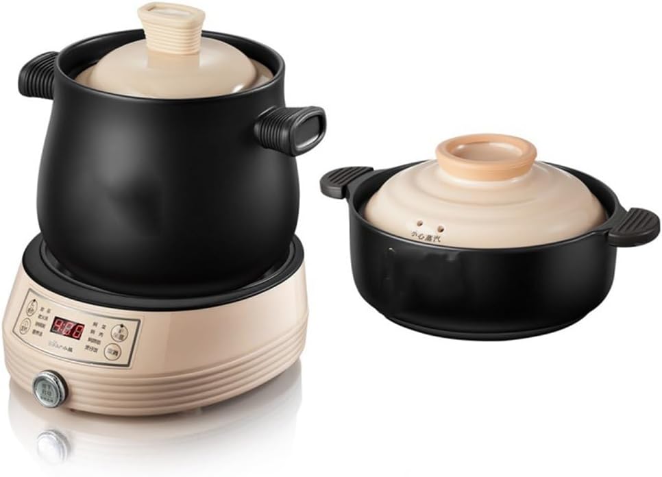 Olla Eléctrica Automática de Cerámica Cacerola con Reserva