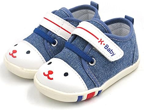HLMBB Baby Shoes Girl 6-12 Months for Infant Newborn Boy Boys Kids Babies Toddler Tennis Walking Running Size 4 5 Pink Blue Red Shoes Sneakers Flats（6.5 W US 21-24 Months Toddler