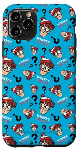 ウォーリーをさがせ Faces and Question Marks All-Over Print スマホケース iPhone 11 Pro 用