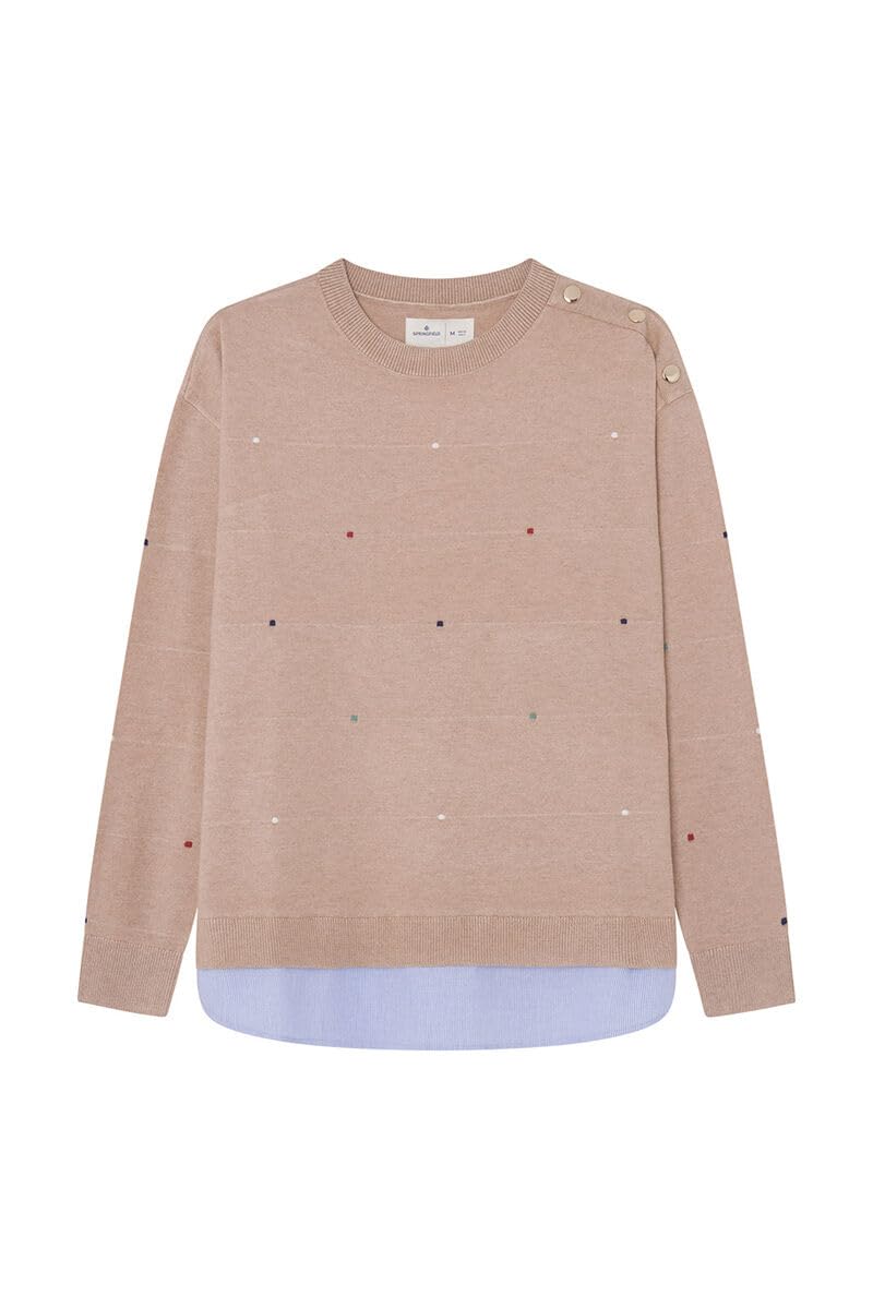 Springfield Sweater, Beige/Camel, M