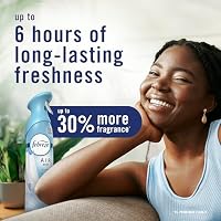 Febreze Air Mist, Air Freshener Spray, Odor Fighting Room Spray, Deodorizer for Home Bathroom Kitchen Office Apartment Dorm Room Classroom, Linen & Sky Scent, 8.1oz (Pack of 2) — image 7