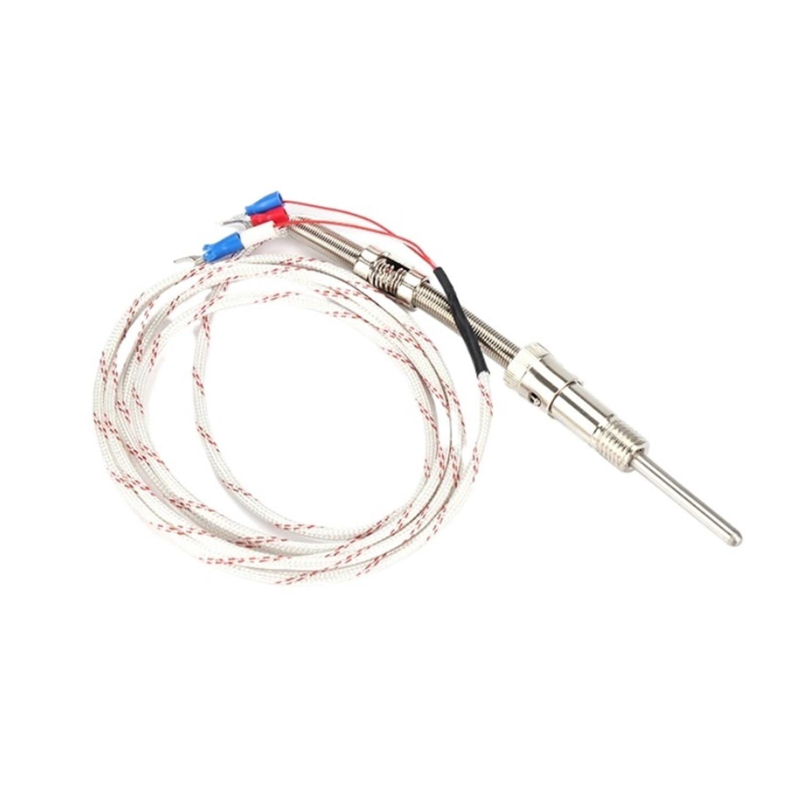 Druckfeder M12 PT100 Typ Mit 1M 2M 300CM 5M Draht Kabel Thermoelement Stecker Temperatur Sensor(PT100 5M M12)