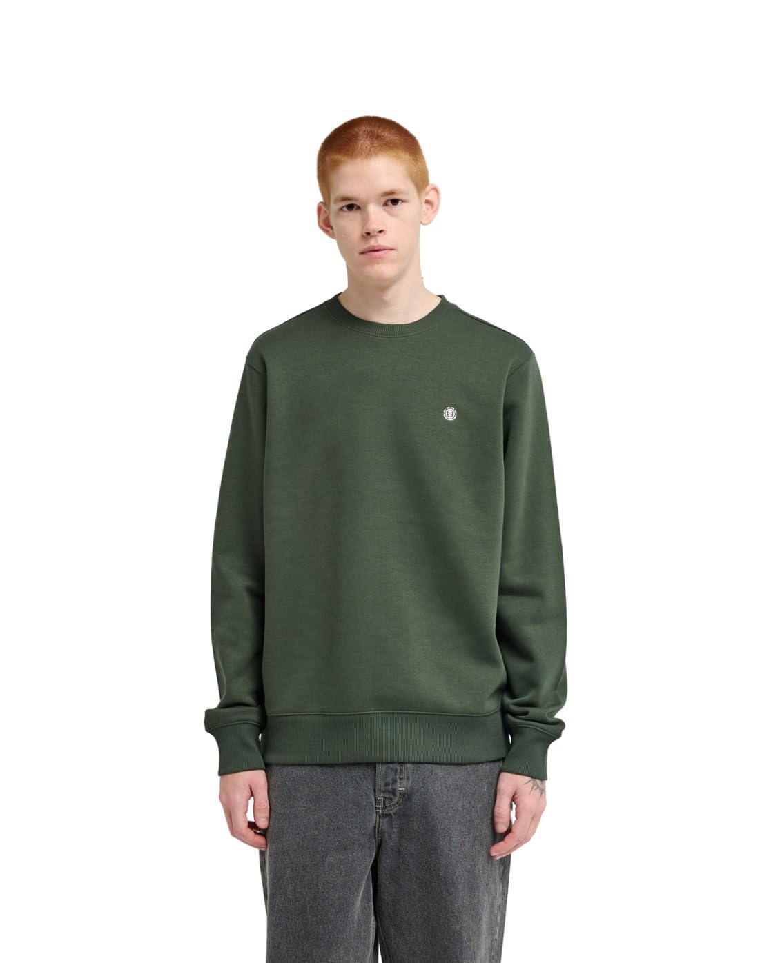 Element Sweatshirt ICON EMBROIDERY CR Mens Black