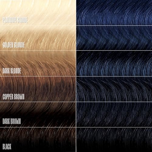 Image of Overtone Daily Color Depositing Conditioner - 4.5 oz Temporary Coloring Conditioner w /Shea Butter & Coconut Oil - Refresh Color & Prevent Fading - Vegan & Cruelty-Free, Blue for Brown is Indigo Iris
