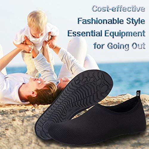 Image of YALOX Water Shoes Women's Men's Outdoor Beach Swimming Aqua Socks Quick-Dry Barefoot Shoes Surfing Yoga Pool Exercise
