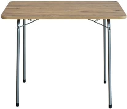 Bofigo 60X80 Pine Folding Table + 4 Pieces Folding Chair Camping Set Garden Balcony Set Green
