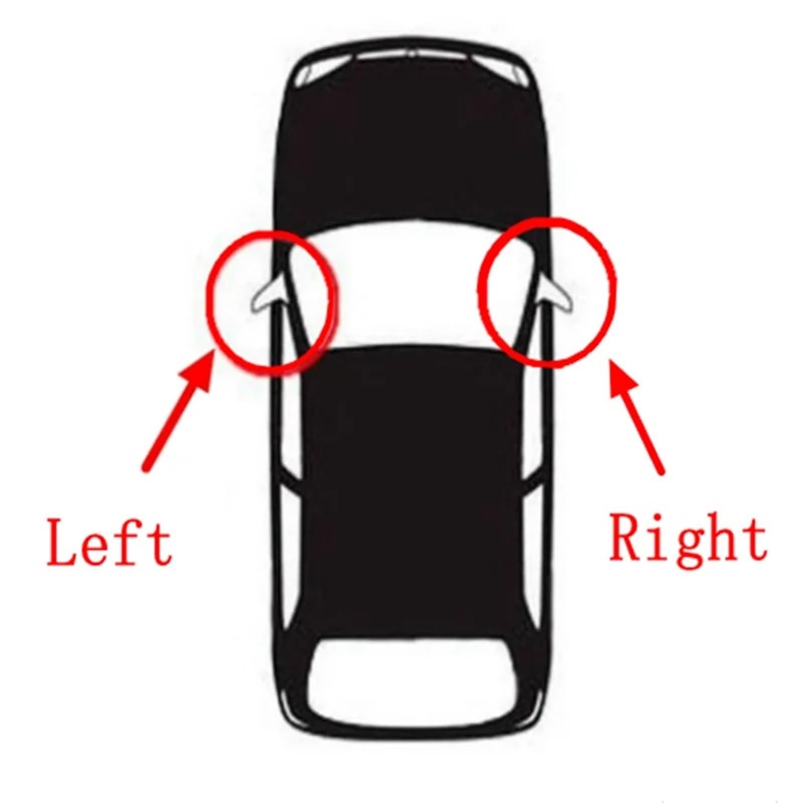 Miroir de Rétroviseur Verre de Miroir Voiture Convexe chauffé par Porte latérale Automatique avec Angle Mort pour Peugeot 208 2008(Blind Spot Right)