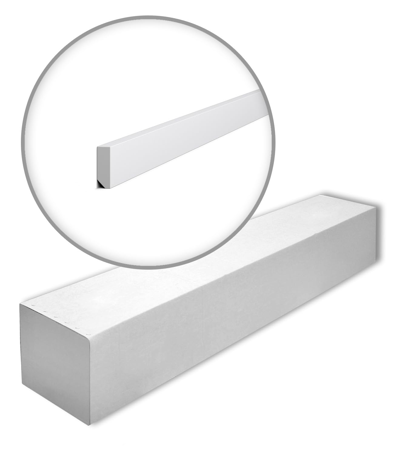 Plinthe polystyrène haute densité FT1F WALLSTYL NMC lot de 52m pour rénovation