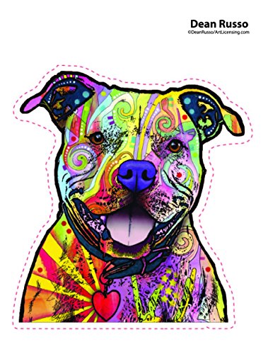 Enjoy It Dean Russo Pit Bull Car Stickers, Outdoor Rated Vinyl Sticker Decal For Windows, Bumpers, Laptops Or Crafts #TOP2