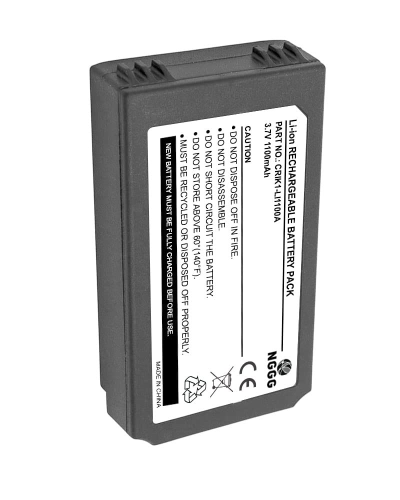 Replacement Battery for Konecranes Mini Joystick Radio RMJ (1100mAh Li-ion 3.7V)